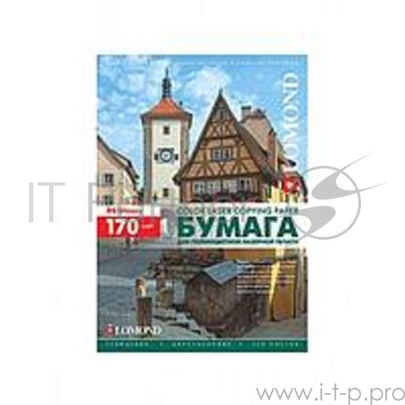 Фотобумага LOMOND Двухсторонняя Глянцевая, для лазерной печати, 170 г/м2, A3+/250л.