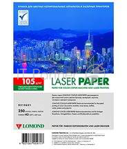 Фотобумага LOMOND Двухсторонняя Глянцевая, для лазерной печати, 105 г/м2, А3/250л.