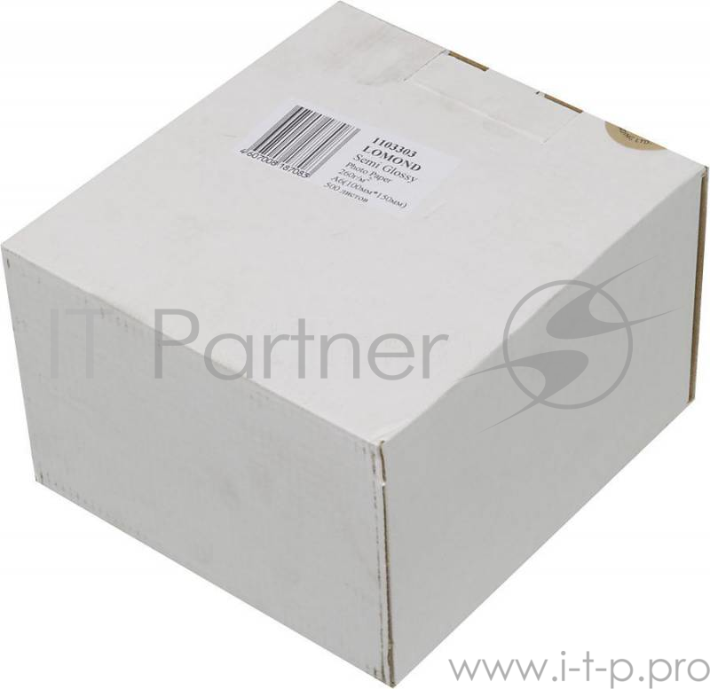 Фотобумага Lomond 1103303 10x15/260г/м2/500л./белый полуглянцевое для струйной печати