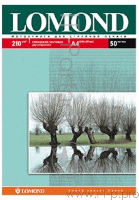 Фотобумага Lomond 0102027 A3+/210г/м2/20л./белый глянцевое/матовое для струйной печати