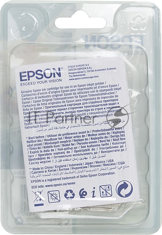Картридж Epson Stylus S22/SX125/SX420W/SX425W/BX305F (O) C13T12824011/C13T12824012, C