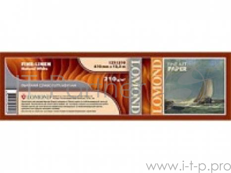 Бумага Lomond Художественная LINEN 210гр. (610ммХ12,3мХ76мм.)