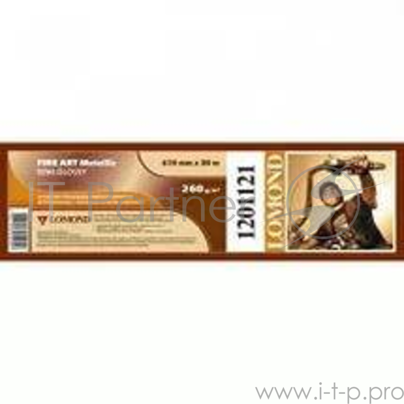 Арт бумага LOMOND Полуглянцевая с микропористым покрытием Металлик, 260г/м2, (610ммХ30м)