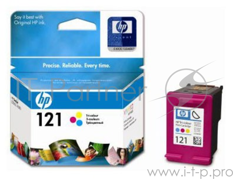 Картридж HP DJ F4283/D2563 , №121 (O) CC643HE, Color