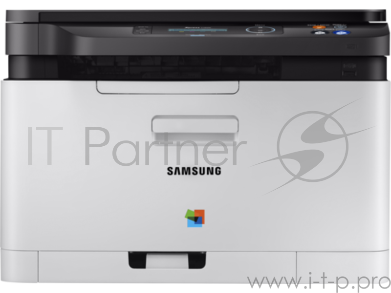 МФУ лазерный SAMSUNG SL-C480W (SS257L) серый/черный
