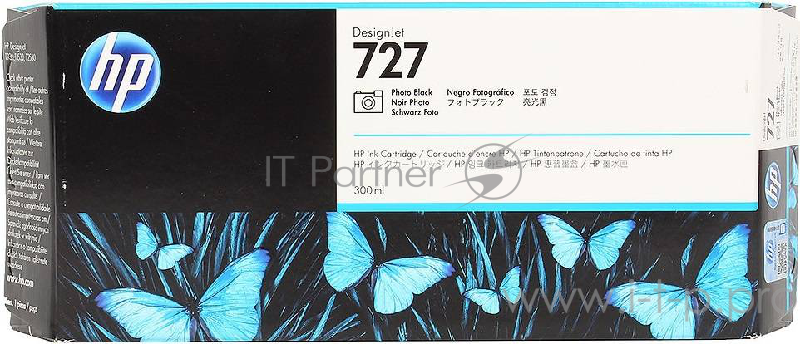 Картридж DJ T920/T1500 (O) F9J79A, Photoblack, 300ml