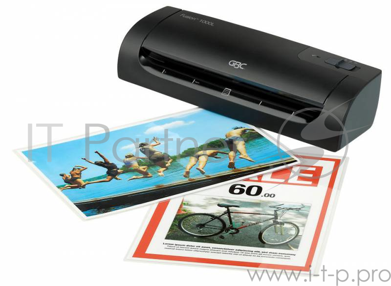 Ламинатор GBC Fusion 1000L (4400744EU) A4 (75-75мкм) 33см/мин (2вал.) лам.фото