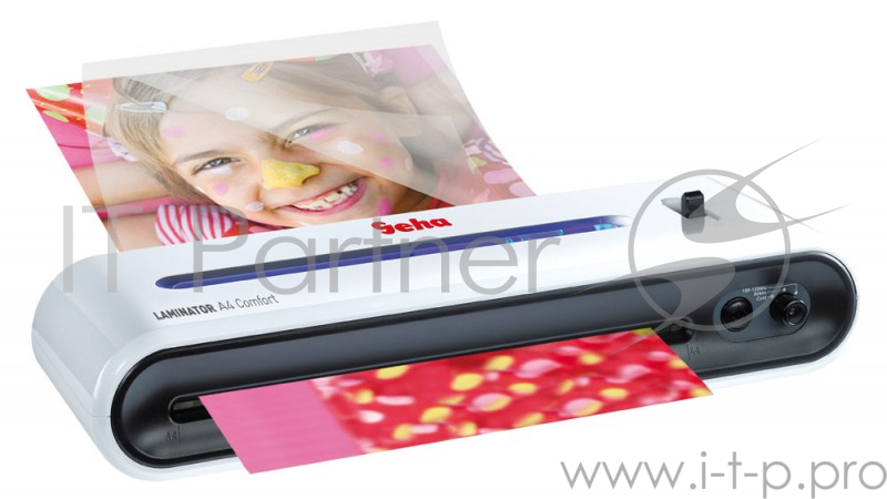 Ламинатор Geha Comfort (86096022) A4 (125-125мкм) 25см/мин (2вал.) хол.лам. лам.фото реверс