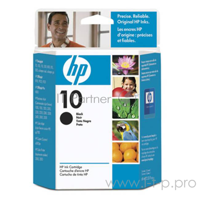 Картридж HP Business Inkjet 2200/2250, №10 (O) C4844A, BK