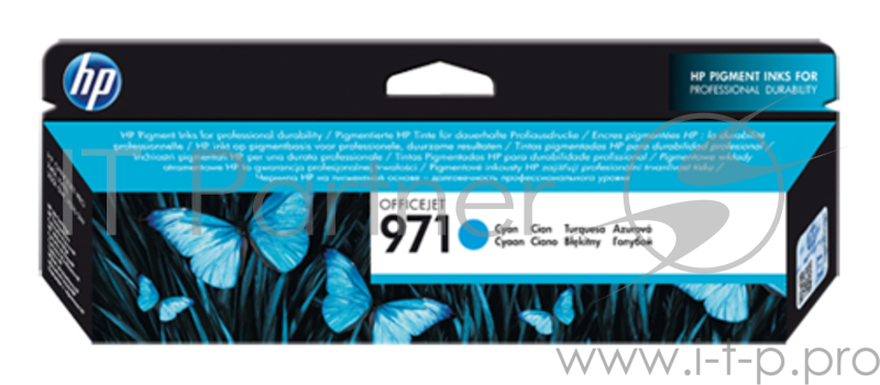 Картридж №971 HP OJ Pro X476dw/X576dw/X451dw/X551dw (O) cyan CN622AE