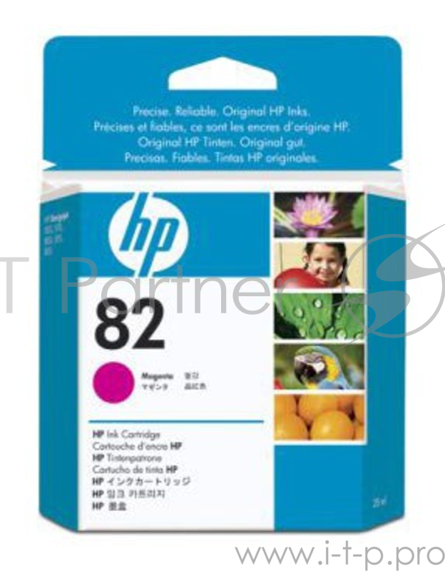 Картридж струйный HP N82 (О) CH567A, magenta, 28мл.