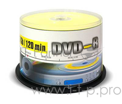 Диск DVD-R Mirex 4.7 Gb, 16x, Cake Box (10), (10/300)