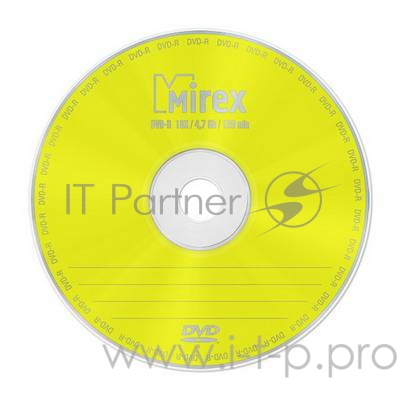 Диск DVD-R Mirex 4.7 Gb, 16x, Slim Case (5), (5/200)