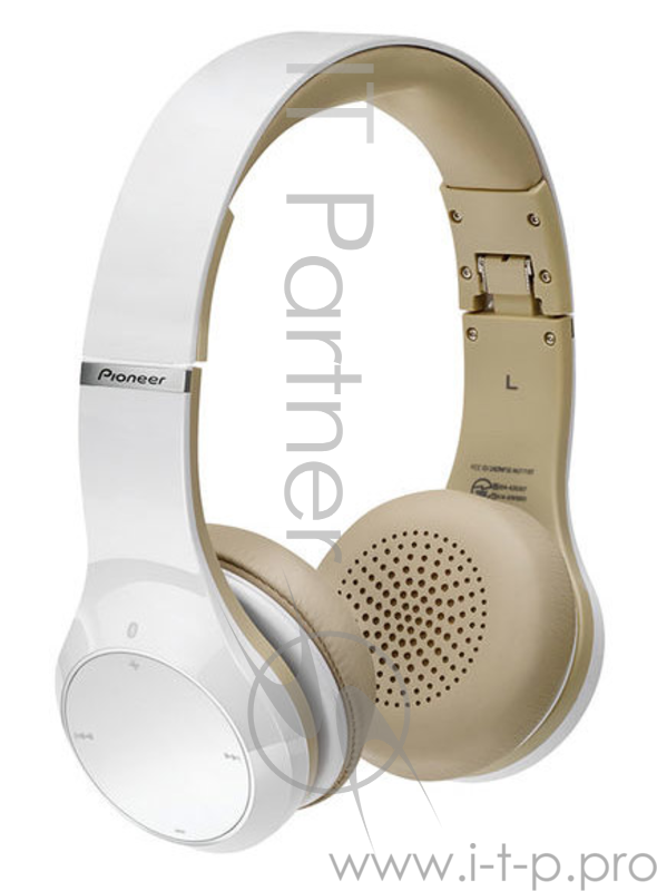 Наушники накладные Pioneer SE-MJ771BT-W белый беспроводные bluetooth (оголовье)