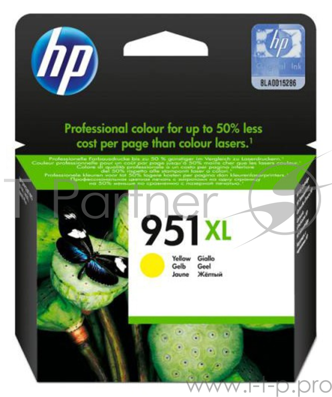 Картридж HP Officejet Pro 8100/8600 (O) №951XL CN048AE Y