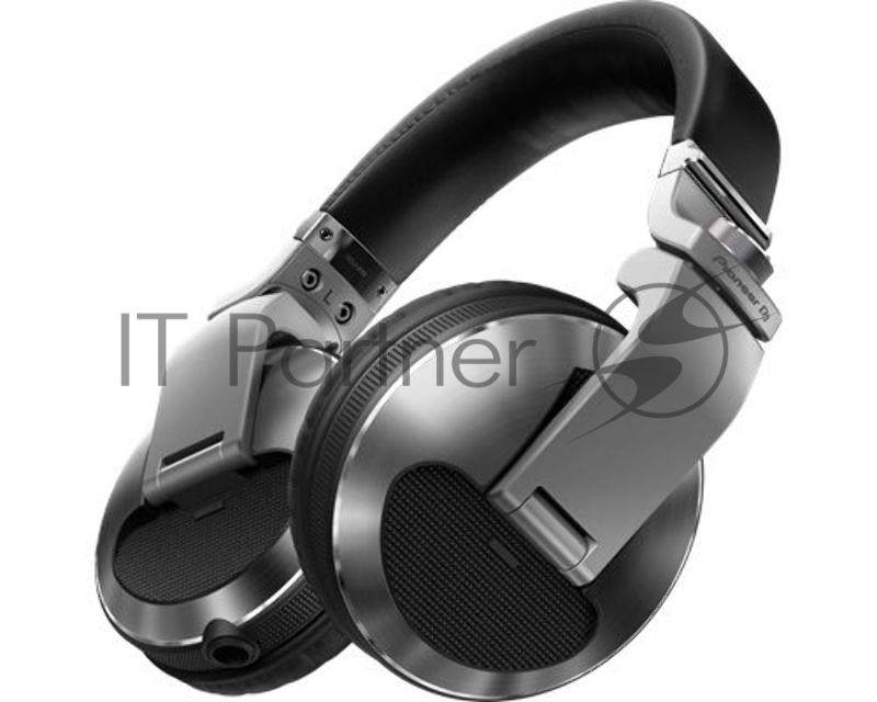 Наушники накладные Pioneer HDJ-X10-S 1.6м серебристый проводные (оголовье)