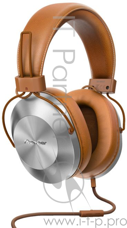 Наушники мониторы Pioneer SE-MS5T-T 1.2м коричневый проводные (оголовье)