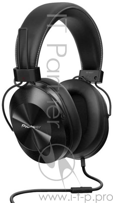 Наушники мониторы Pioneer SE-MS5T-K 1.2м черный проводные (оголовье)