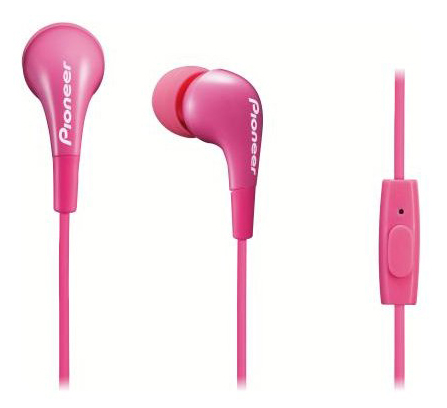 Наушники вкладыши Pioneer SE-CL502-P 1.2м розовый проводные (в ушной раковине)