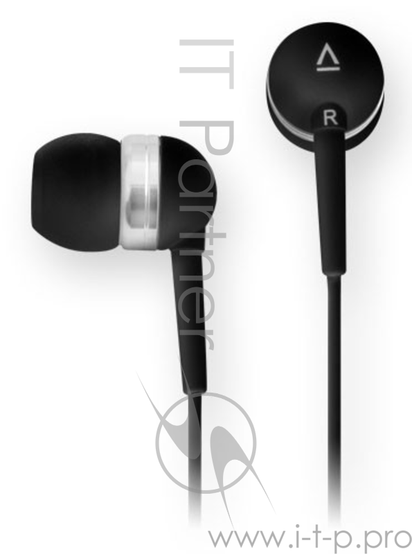 Наушники вкладыши Creative EP-630 1.2м черный проводные (в ушной раковине)