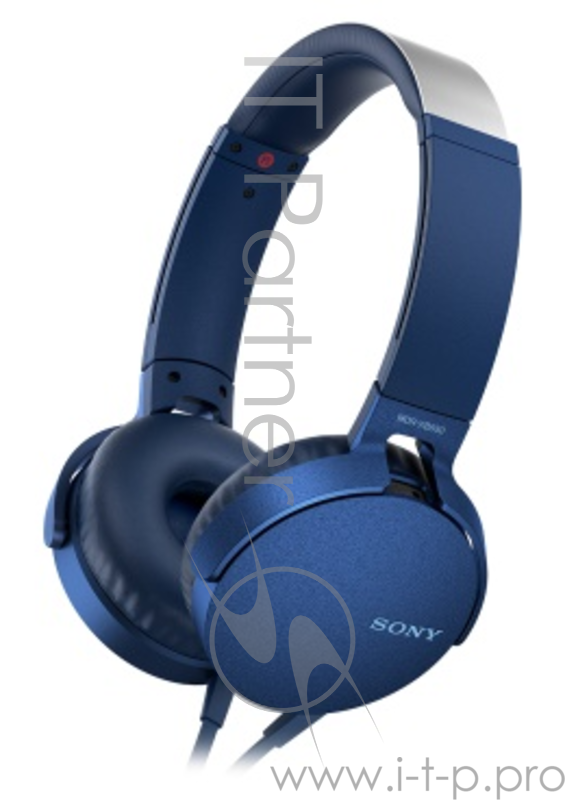 Наушники SONY MDRXB550APL.E синий