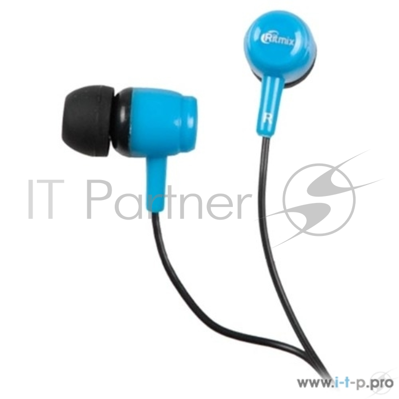 Наушники Ritmix RH-020 Black+blue