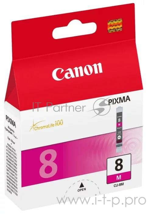 Картридж Canon PIXMA iP4200/iP6600D/MP500 (O) CLI-8M, M