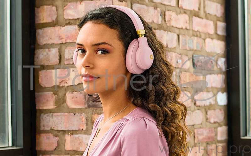 Гарнитура мониторы JBL E55BTQE 1.3м светло-розовый беспроводные bluetooth (оголовье)