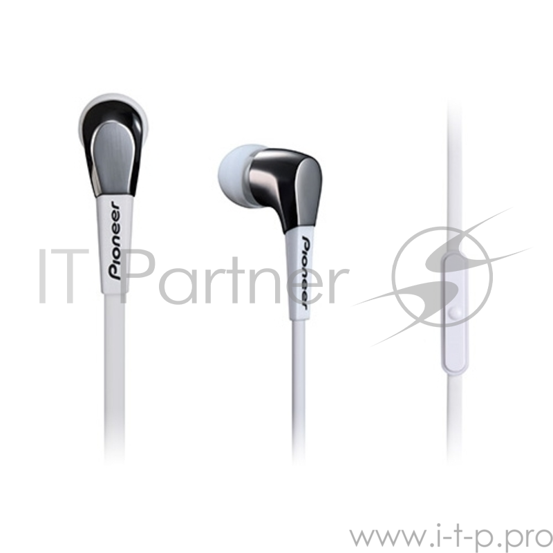 Гарнитура вкладыши Pioneer SE-CL722T-W 1.2м белый проводные (в ушной раковине)