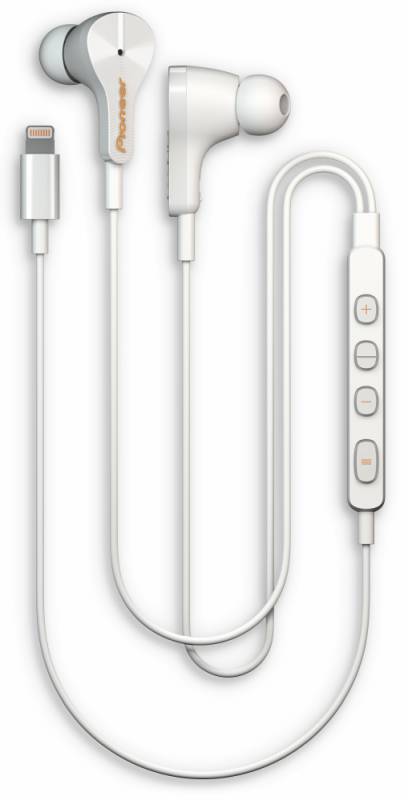 Гарнитура вкладыши Pioneer SE-LTC3R-W 1.2м белый проводные (в ушной раковине)