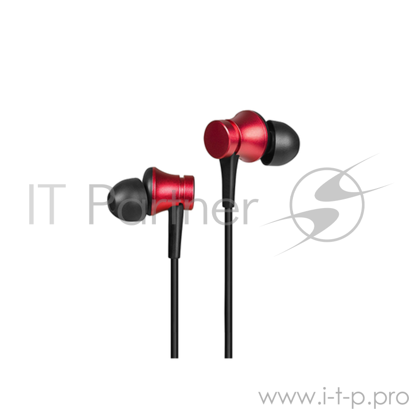 Наушники с микрофоном Xiaomi Mi Earphones Basic Red (ZBW4442GL)