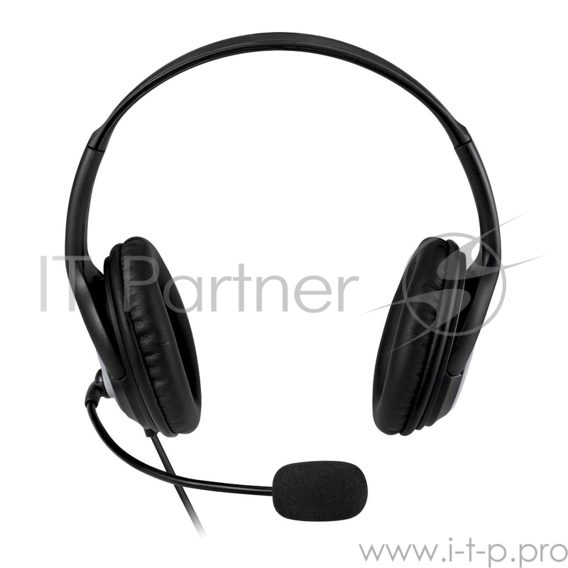 Наушники с микрофоном Microsoft LifeChat LX-3000 черный/серебристый 1.8м мониторы оголовье (JUG-0001