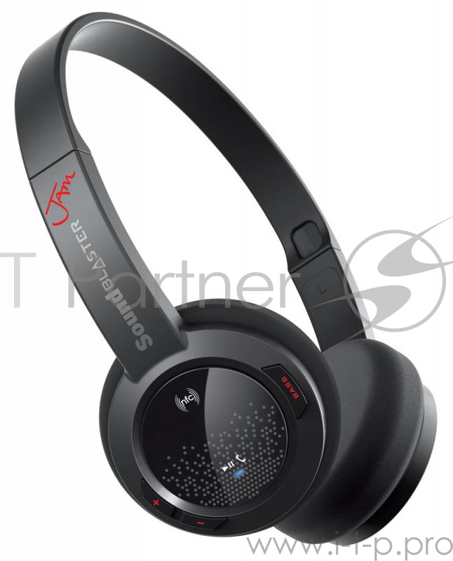 Наушники с микрофоном Creative Sound Blaster Jam черный накладные BT оголовье (70GH030000000)