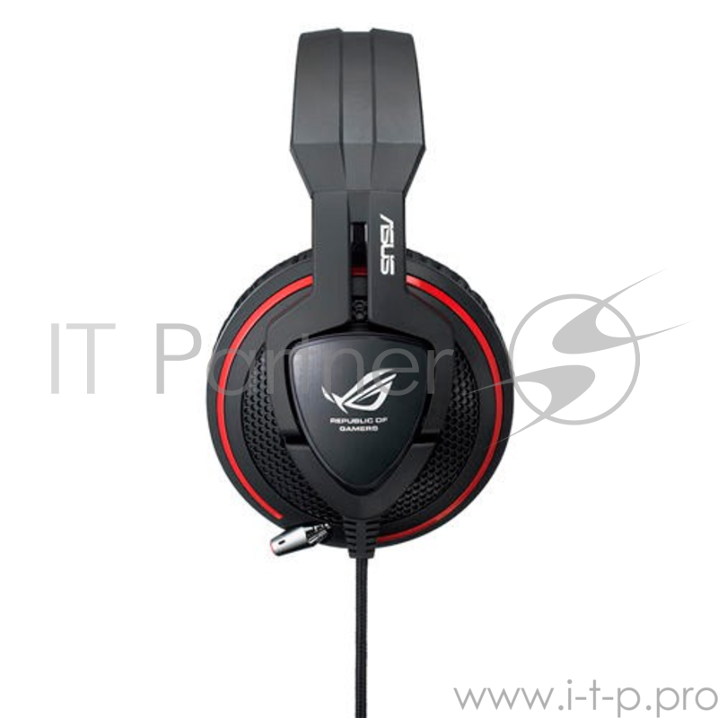 Наушники с микрофоном Asus Orion Pro черный/красный 2.5м мониторы оголовье (90-YAHI9180-UA00)