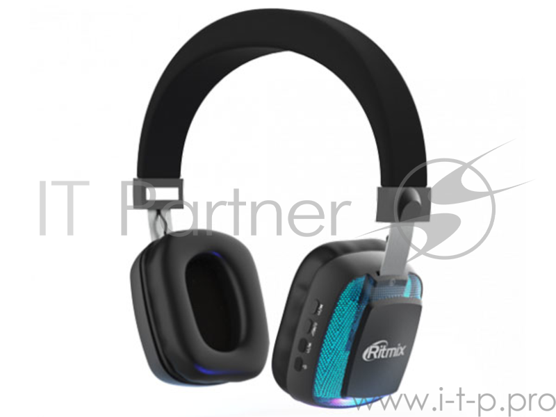 Наушники Ritmix RH-485BTH Black (bluetooth)