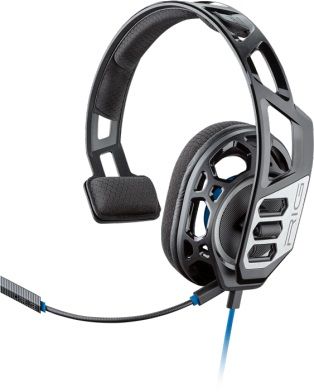 Гарнитура накладные Plantronics RIG 100HS PS4 1.3м черный/синий проводные (оголовье)