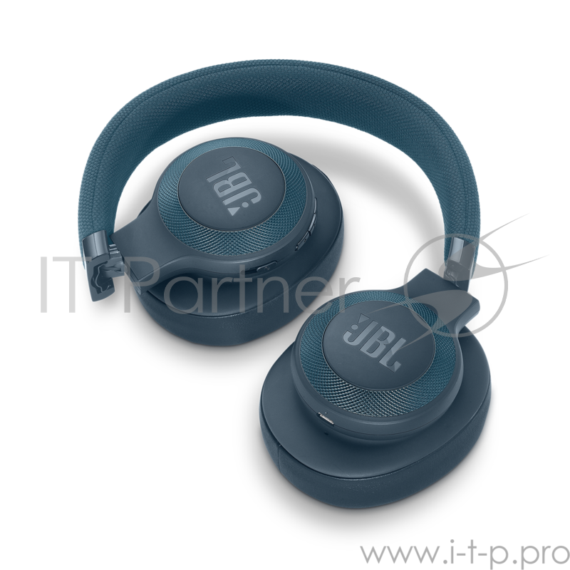 Гарнитура накладные JBL E65BTNC 1.3м синий беспроводные bluetooth (оголовье)