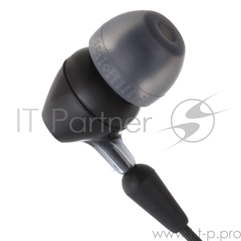 Гарнитура вкладыши Sony WI-C400 черный беспроводные bluetooth (нашейный держатель)