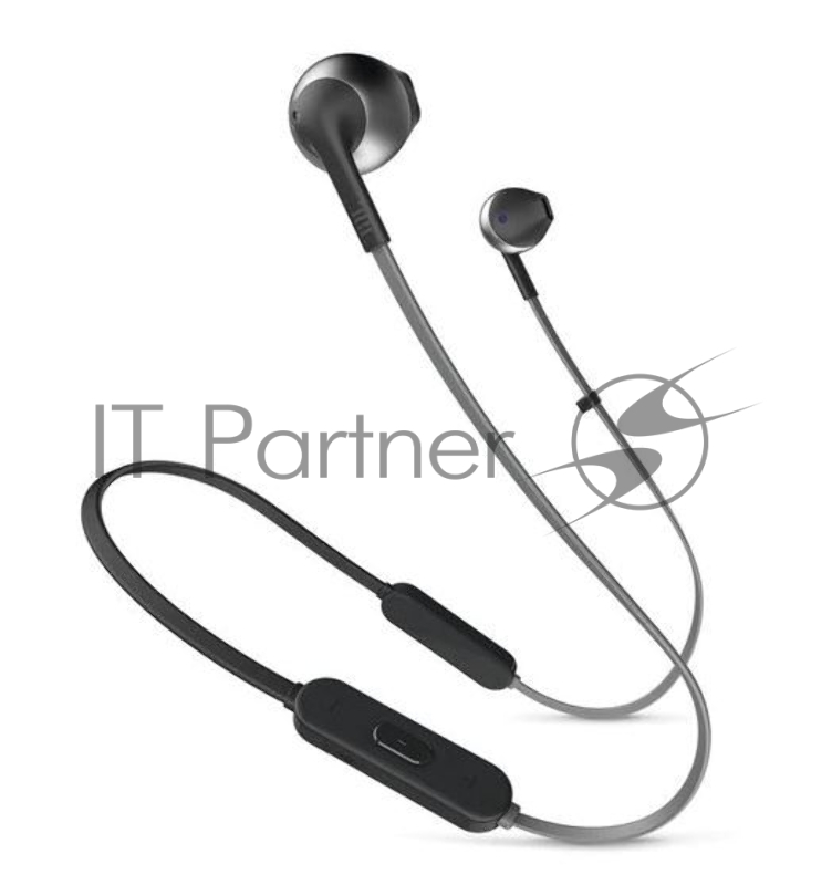 Гарнитура вкладыши JBL T205BT Lifestyle черный беспроводные bluetooth (в ушной раковине)