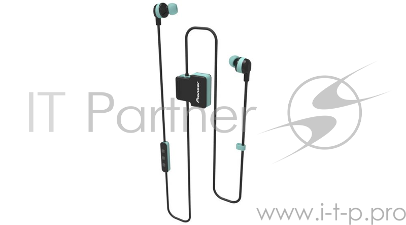 Гарнитура вкладыши Pioneer SE-CL5BT-GR зеленый беспроводные bluetooth (в ушной раковине)