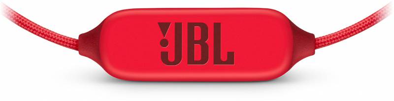 Гарнитура вкладыши JBL E25BT красный беспроводные bluetooth (шейный обод)