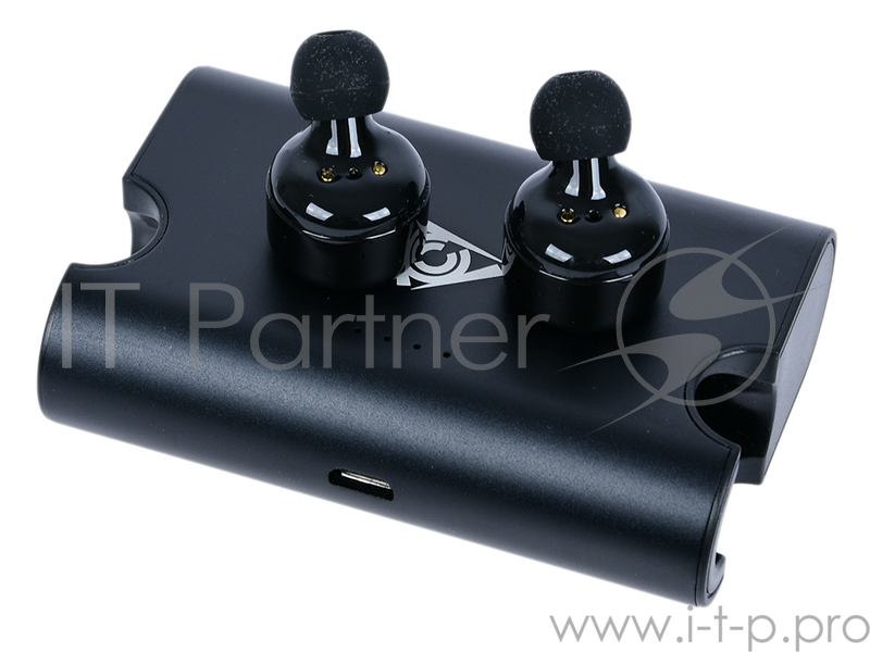 Гарнитура QCYBER QM-01-002DV01 TWS v2,зарядный чехол (1500мАч). Bluetooth 4.2, радиус 10м.