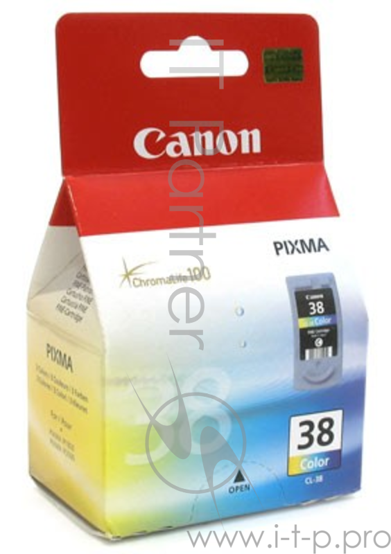Картридж Canon PIXMA iP1800/2500/MP140/MX300 (O) CL-38, Color