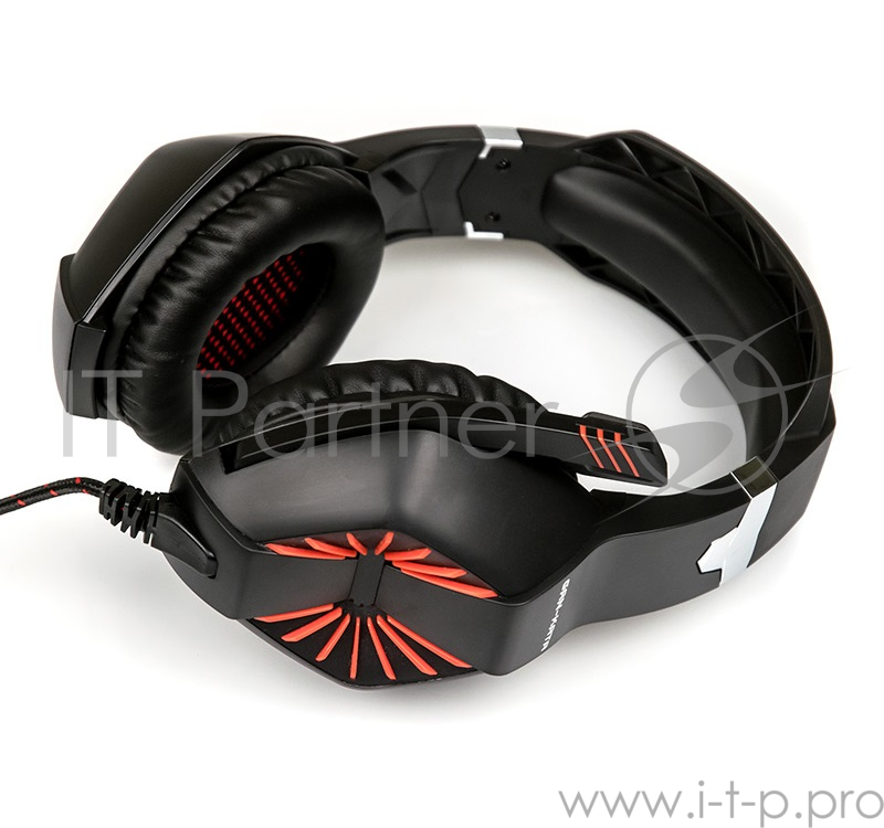 Гарнитура Dialog Gan-Kata HGK-28C black+red (регулятор громкости)