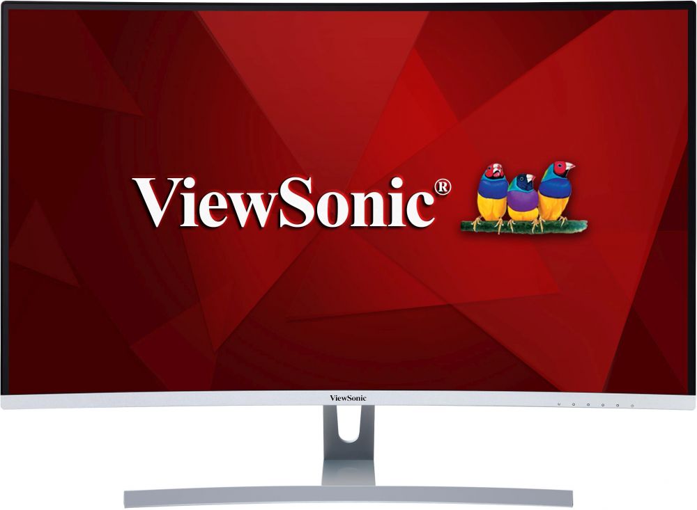 Монитор ViewSonic 32 VX3217-2KC-MHD черный VA LED 5ms 16:9 HDMI M/M матовая 1200:1 250cd 178гр/178г