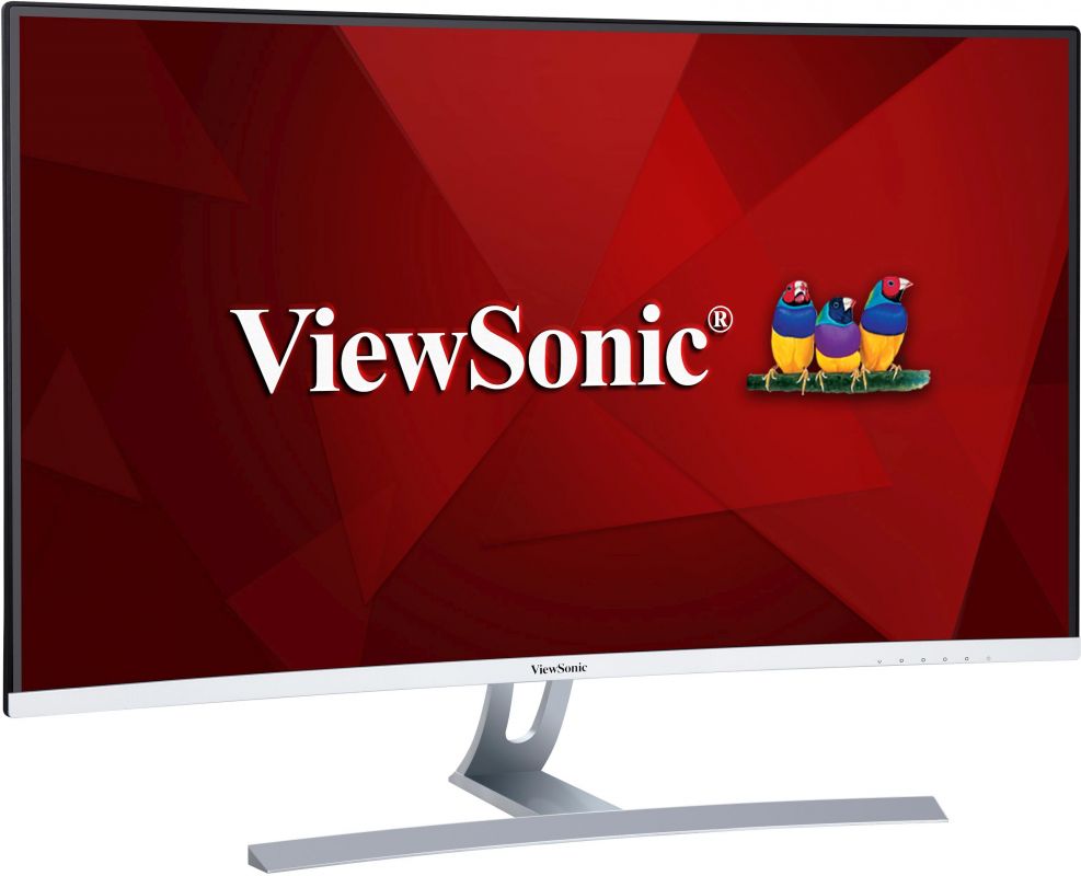 Монитор ViewSonic 32 VX3217-2KC-MHD черный VA LED 5ms 16:9 HDMI M/M матовая 1200:1 250cd 178гр/178г