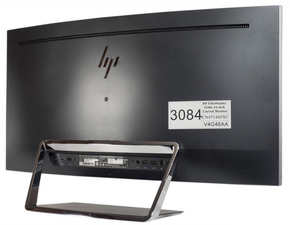 Монитор HP EliteDisplay S340c LED 34-inch Monitor 3440x1440, 16:10, VA, 300 cd/m2, 3000:1, 6ms, 178°