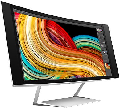 Монитор HP 34 Z34c черный VA LED 14ms 21:9 HDMI матовая 350cd 178гр/178гр 3440x1440 DisplayPort QHD