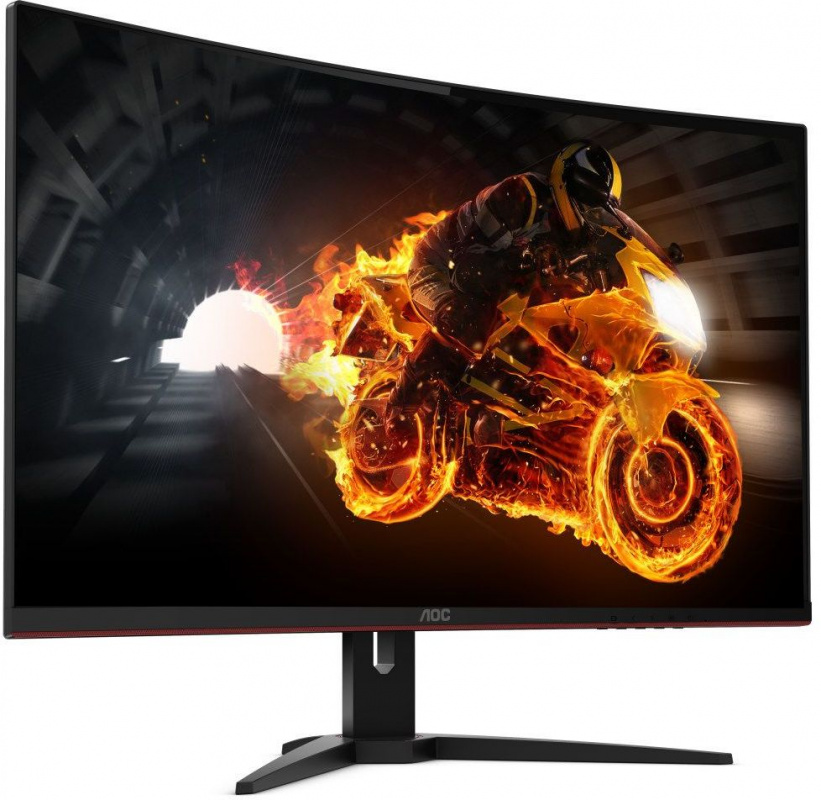 Монитор AOC 31.5 Gaming C32G1 черный/красный MVA LED 1ms 16:9 HDMI матовая 250cd 178гр/178гр 1920x1