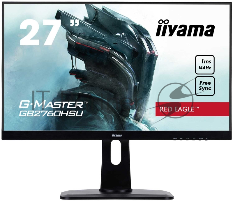 Монитор Iiyama 27 G-Master GB2760HSU-B1 черный TN+film LED 1ms 16:9 HDMI M/M матовая HAS Pivot 1000